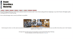 Desktop Screenshot of bryantrecording.com